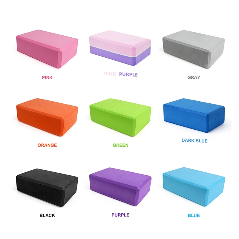 Sports Equipment Suppliers - EVA Foam Yoga Block Props Brick
