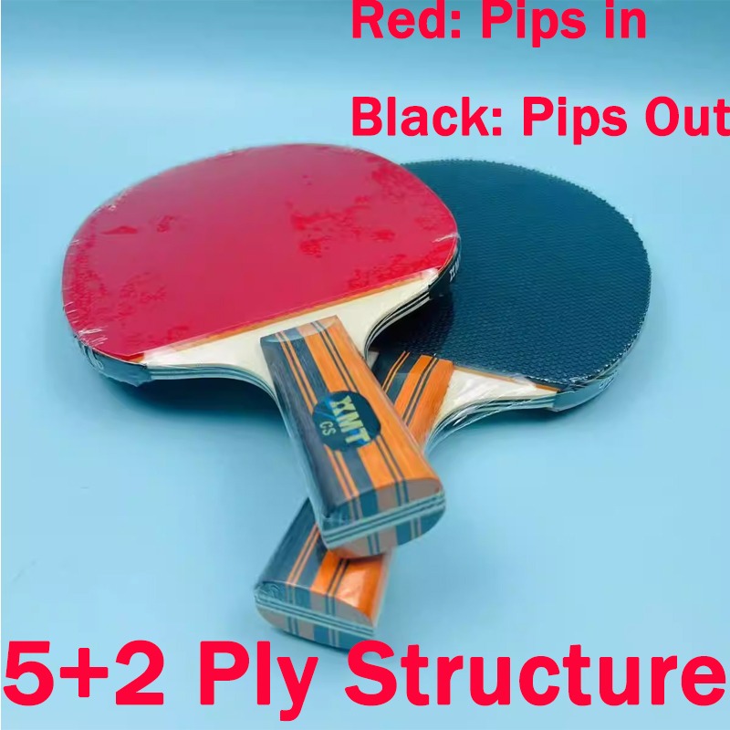 Badminton Racket Carbon - Table Tennis Racket with One Side