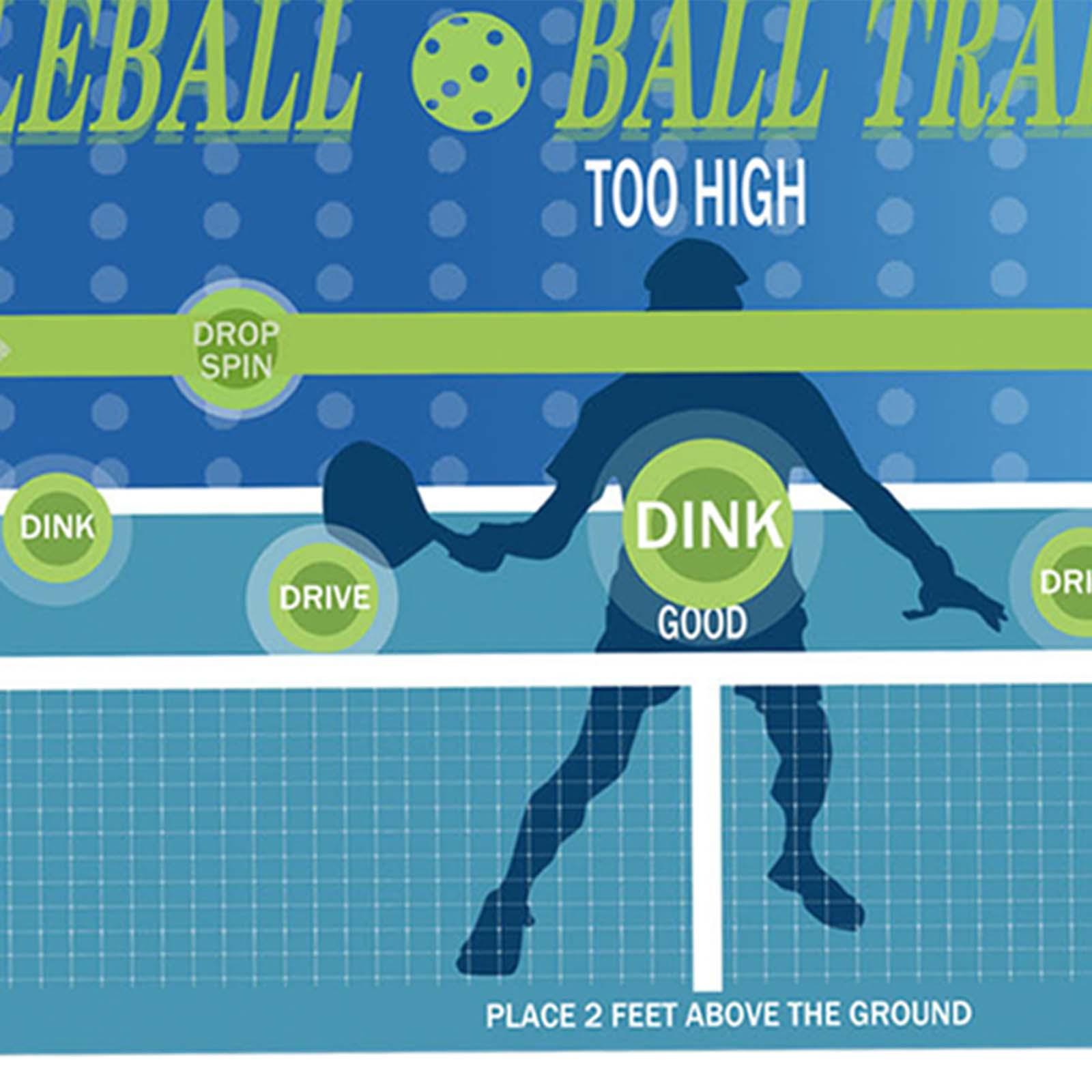 Sports Equipment Poster - Pickleball Dink Pad Hitting Practice Wall