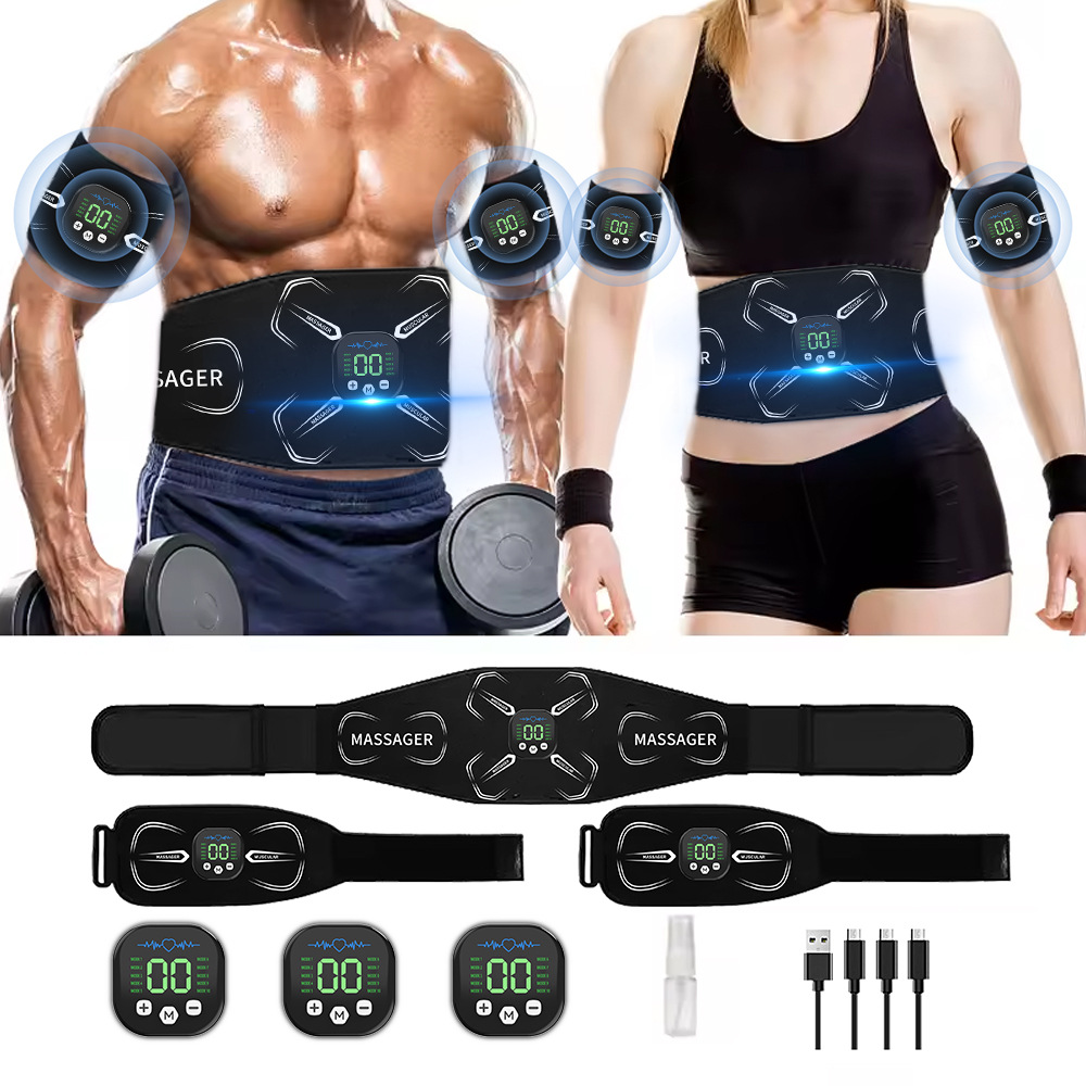 Sports Equipment Suppliers - EMS Muscle Stimulator Abdominal Trainer Abs