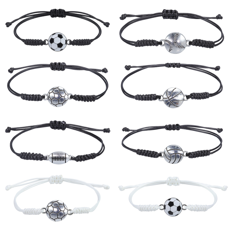 Rugby Training Ball - Women Men Wax Line Rope Woven