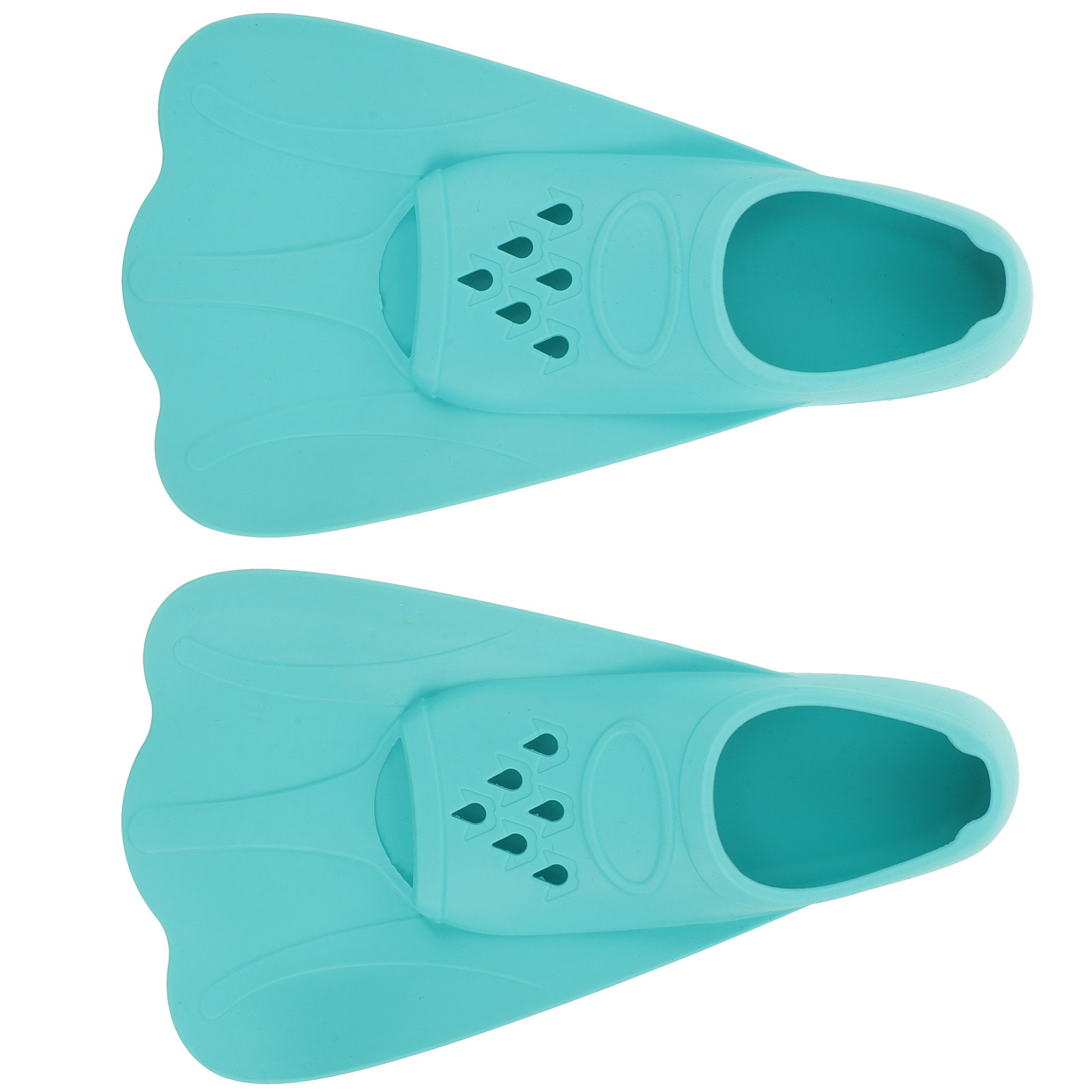 1Pair Lightweight Portable Sil - огляд і ціна Swim Fin Short Blade