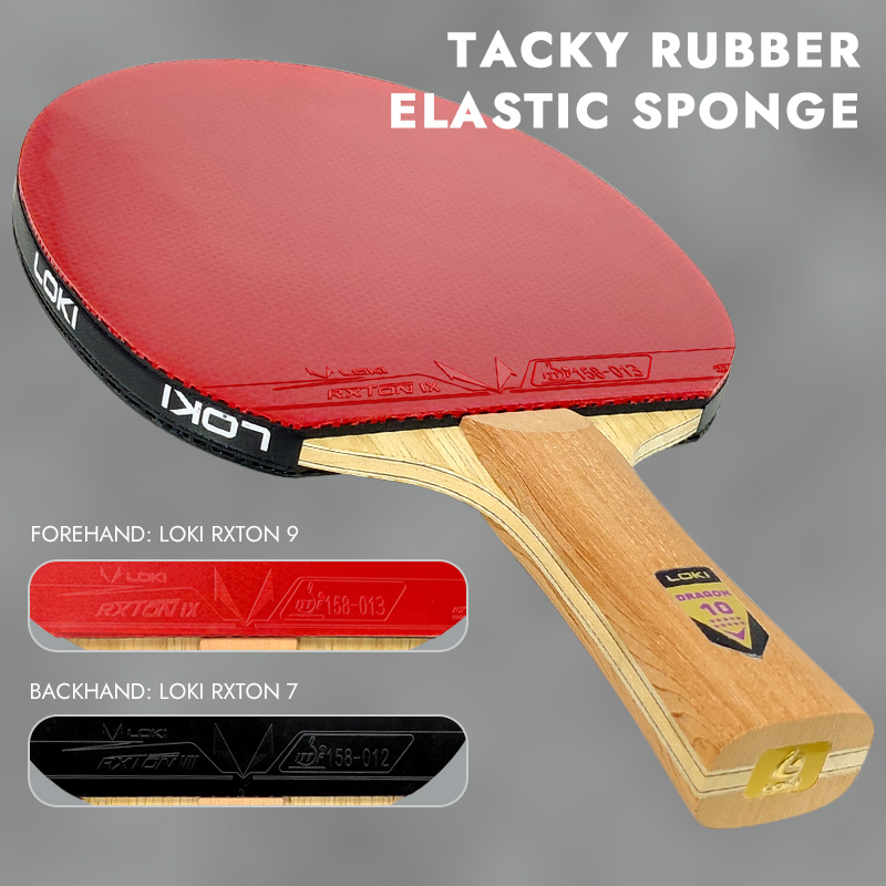 LOKI DRAGON 10 STAR Table Tenn - огляд і ціна Badminton Racket Carbon