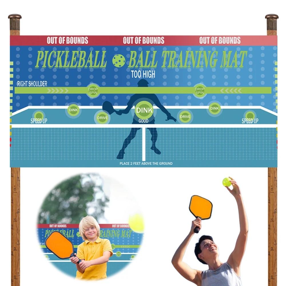 180x89cm Pickleball Practice P - огляд і ціна Sports Equipment Poster