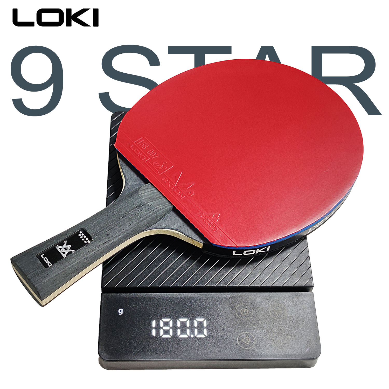 LOKI 9 Star Table Tennis Racke - огляд і ціна Badminton Racket Carbon