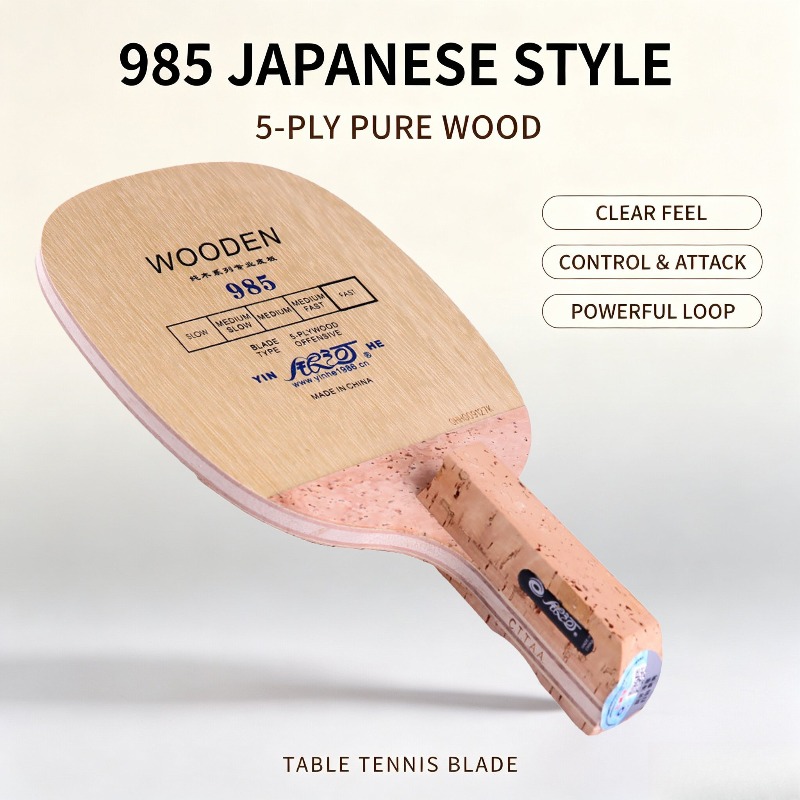 YINHE 985 Japanese Penhold Tab - огляд і ціна Table Tennis Paddle