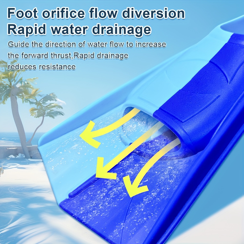 Silicone Swimming Fins Full Fo - огляд і ціна Swim Fin Short Blade