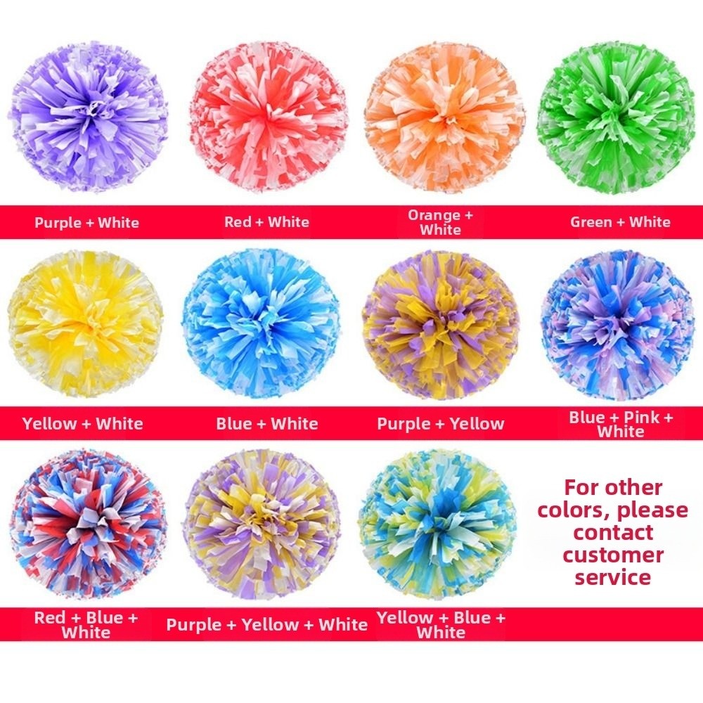 30cm Game Pom Poms Multicolors - огляд і ціна Cheerleading Pom Pom