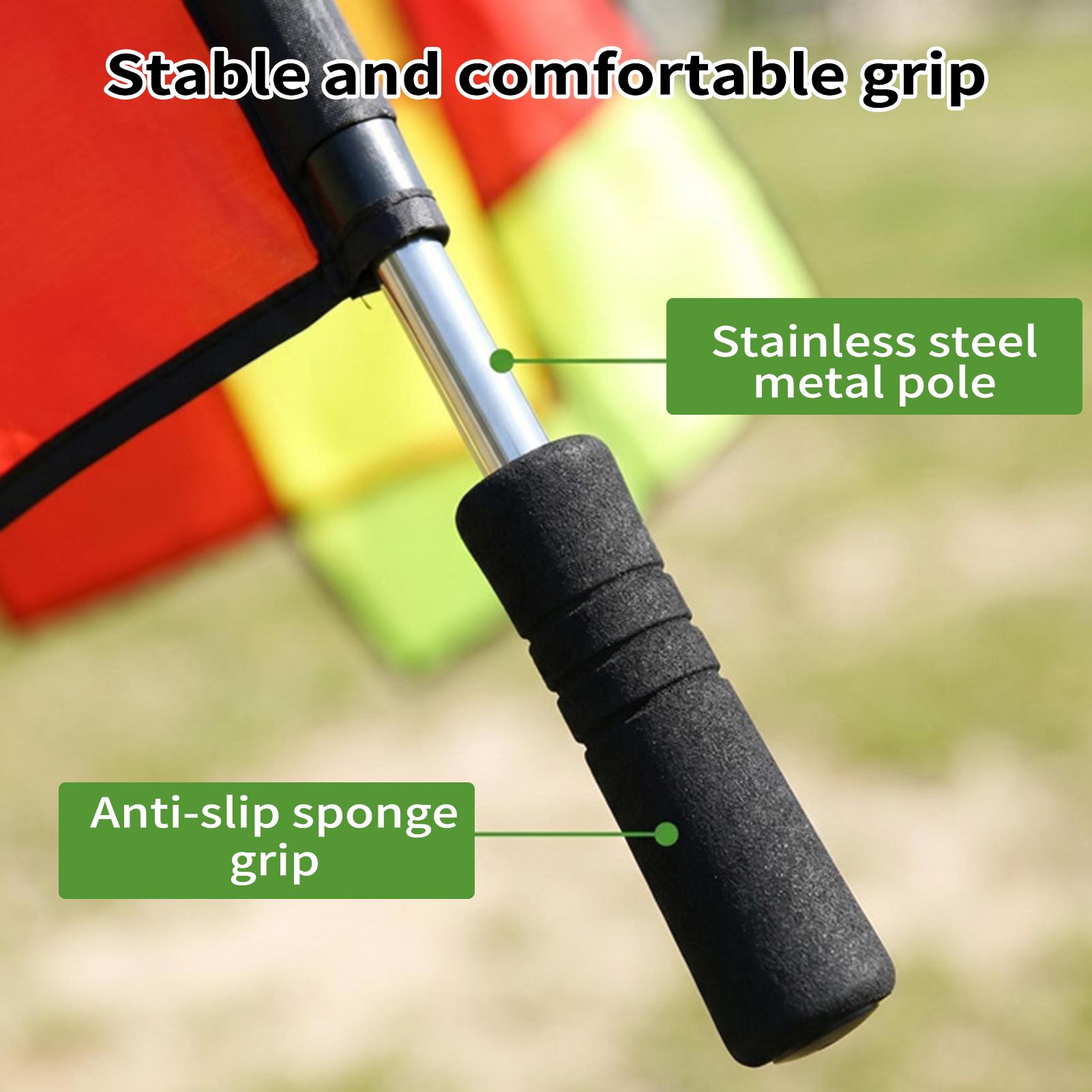Soccer Referee Flags 2-Piece H - огляд і ціна Sports Equipment Football