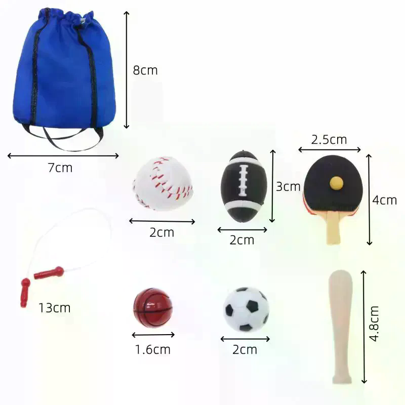 1/12 Dollhouse Simulation Mini - огляд і ціна Sports Equipment Basketball