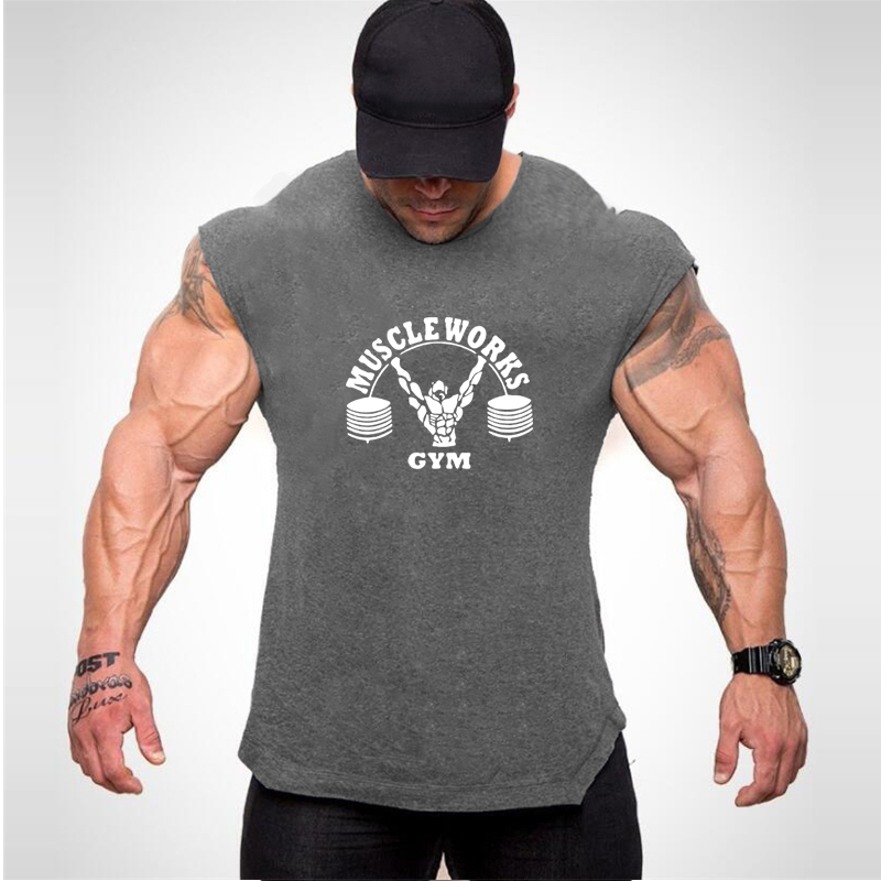 New Summer Brand Vest Cotton G - огляд і ціна Sports Equipment Shop