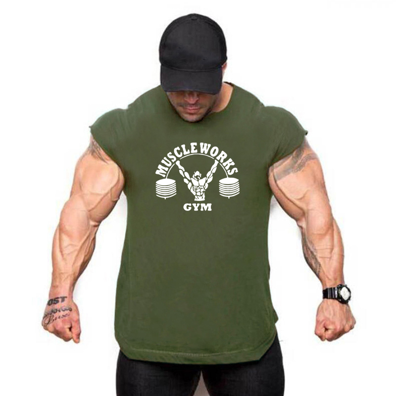 New Summer Brand Vest Cotton G - огляд і ціна Sports Equipment Shop