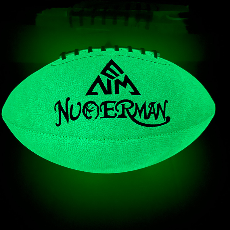 PU Night Light Rugby American  - огляд і ціна Rugby Training Ball