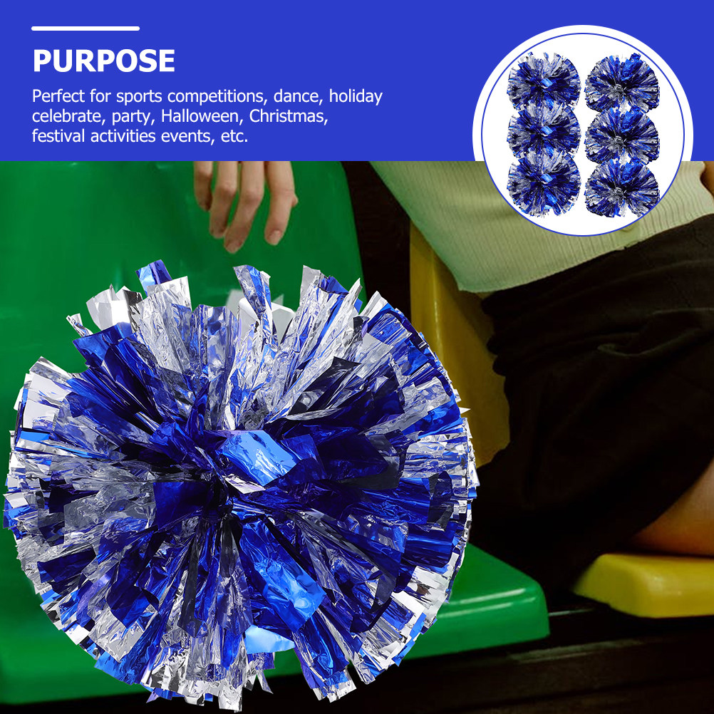 6Pcs Cheerleading Pom Poms Pre - огляд і ціна Cheerleading Pom Pom