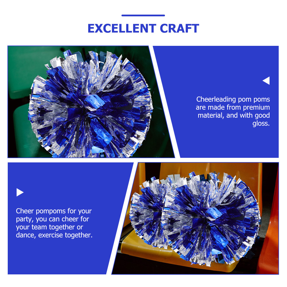 6Pcs Cheerleading Pom Poms Pre - огляд і ціна Cheerleading Pom Pom