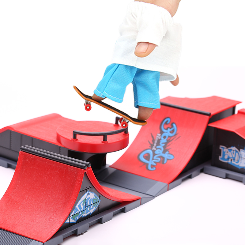 DIY Finger Skatepark 6-in-1 Se - огляд і ціна Skateboard Complete Deck