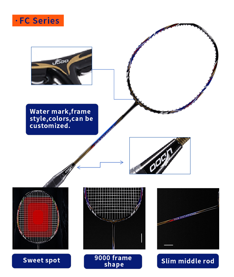G5 grip Carbon fiber material  - огляд і ціна Badminton Racket Carbon