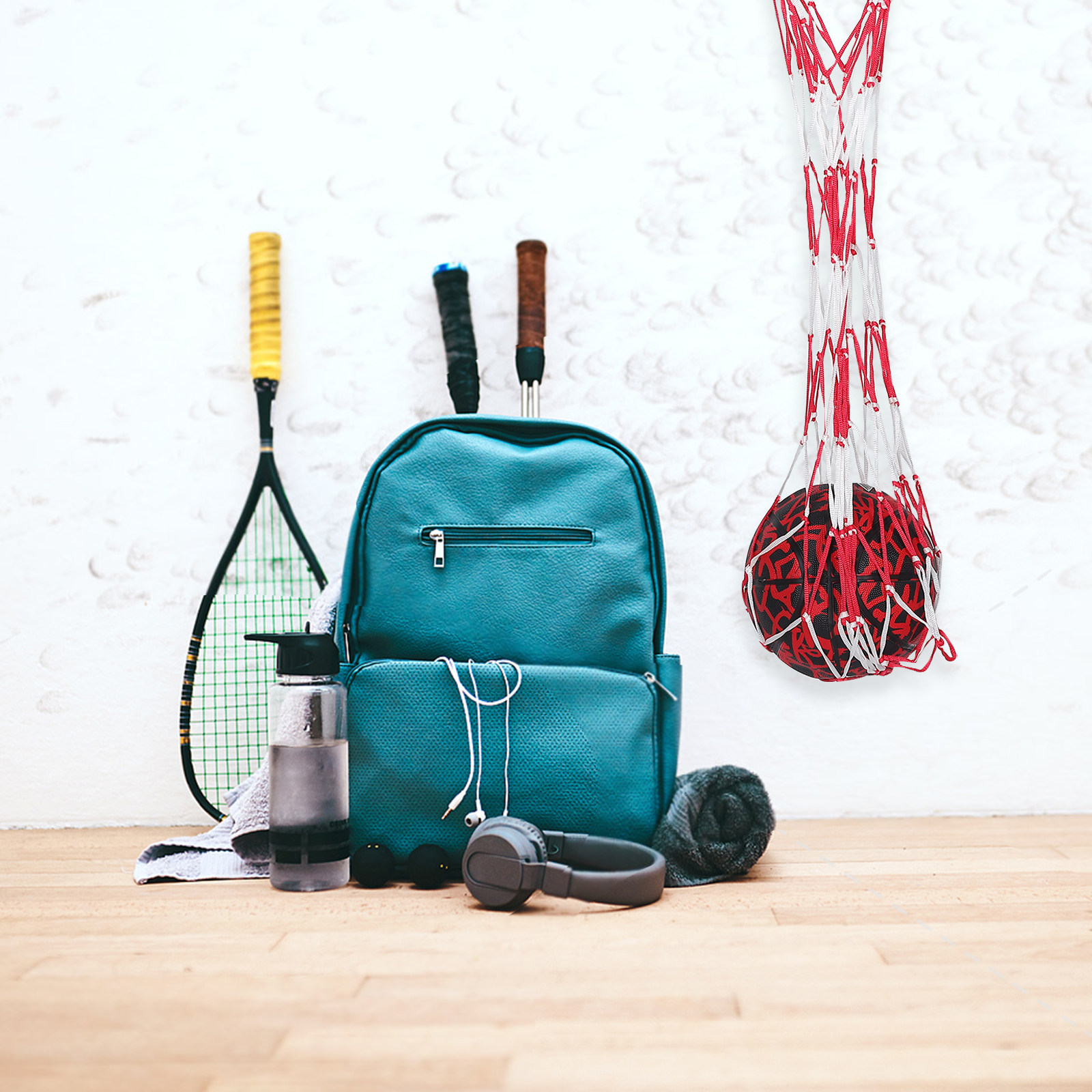 Mesh Ball Carrying Storage Bag - огляд і ціна Sports Equipment Basketball