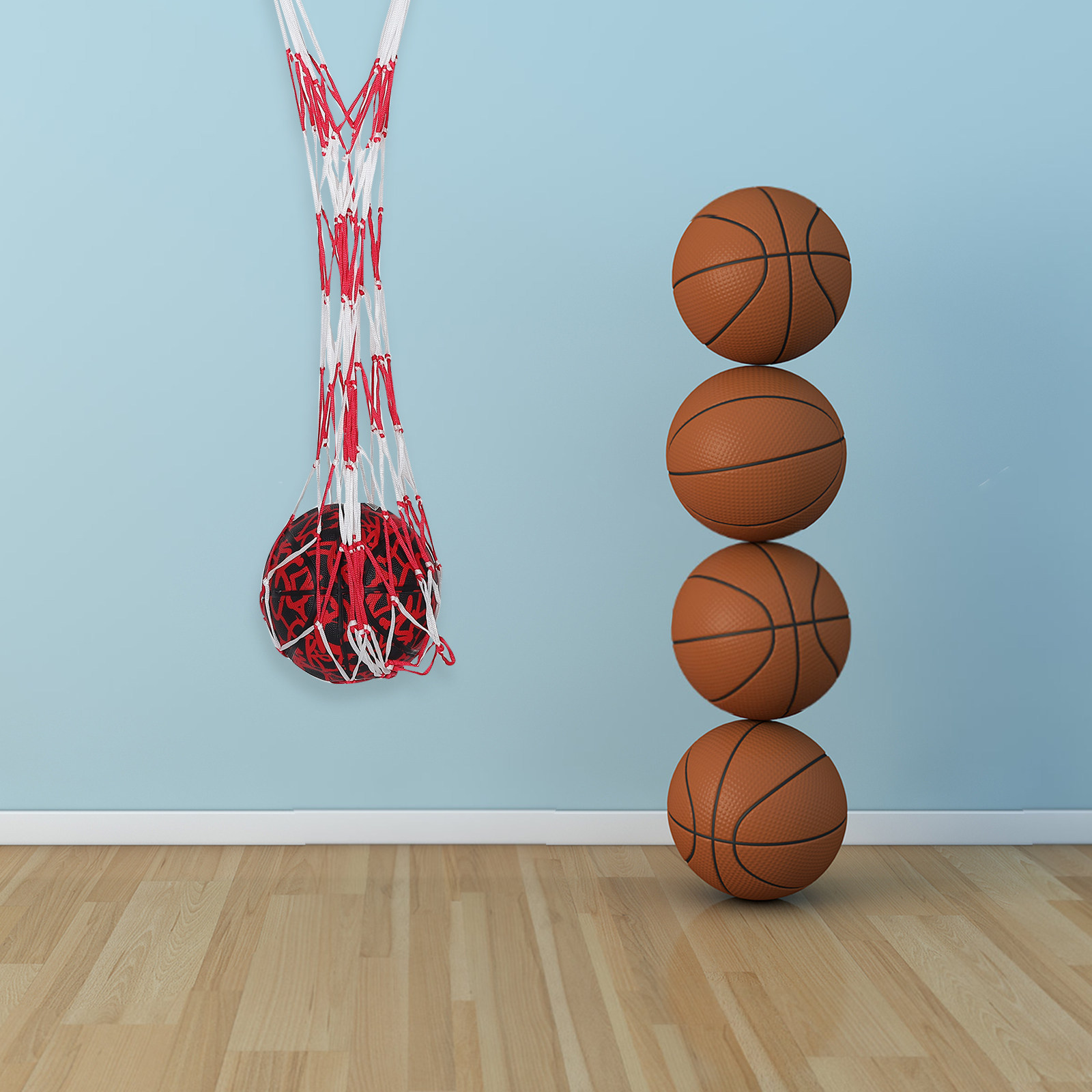 Mesh Ball Carrying Storage Bag - огляд і ціна Sports Equipment Basketball
