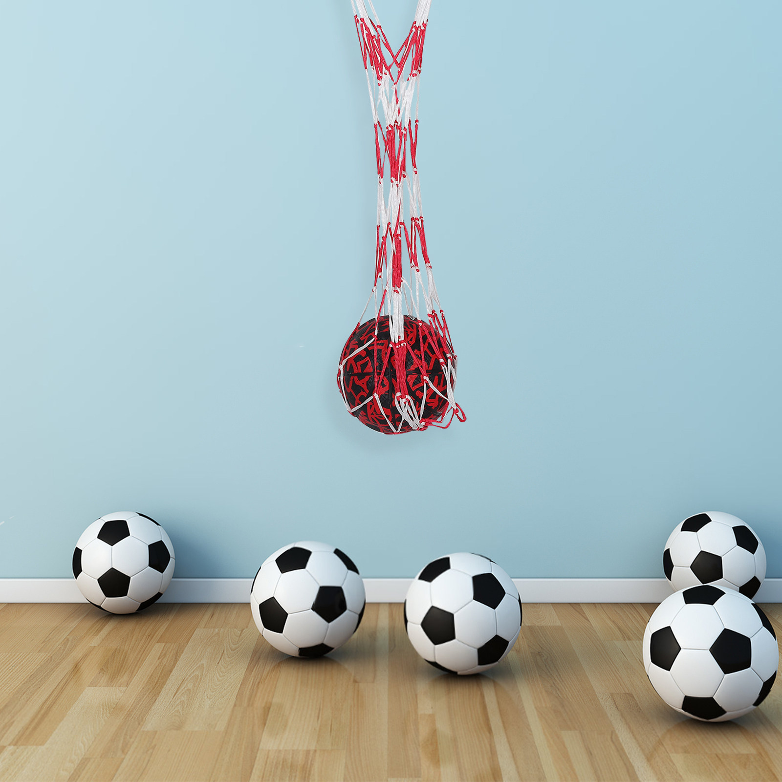 Mesh Ball Carrying Storage Bag - огляд і ціна Sports Equipment Basketball