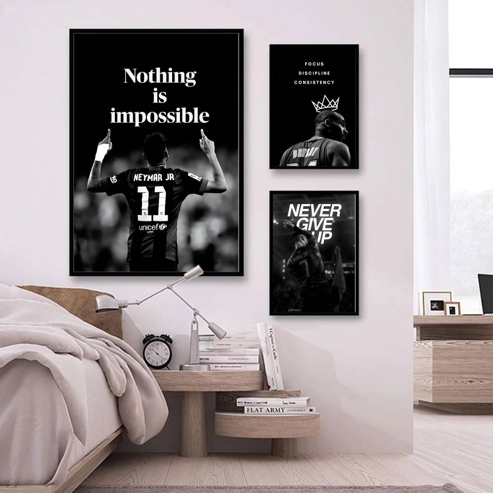 Black and White Sports Wall Ar - огляд і ціна Sports Equipment Poster