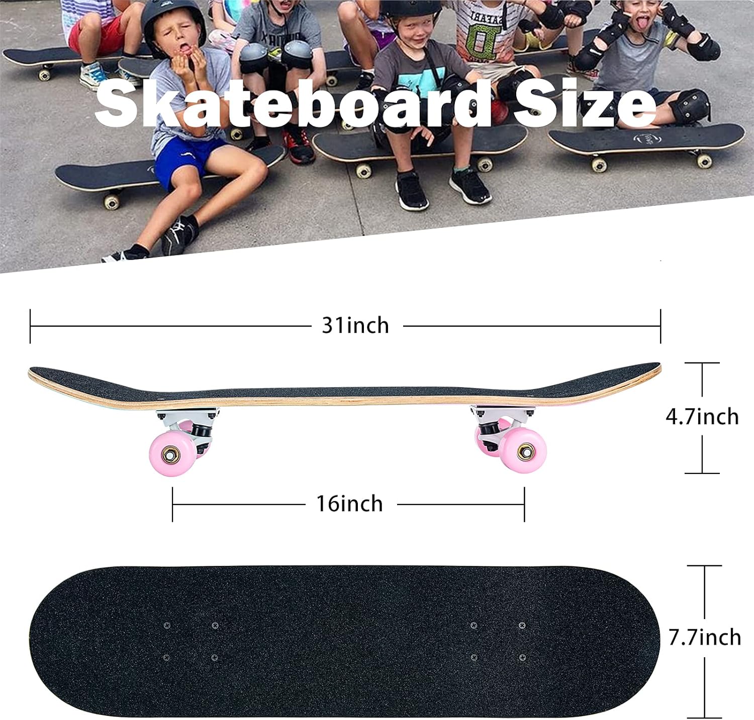 31x8 Inch Complete Skateboard  - огляд і ціна Skateboard Complete Deck