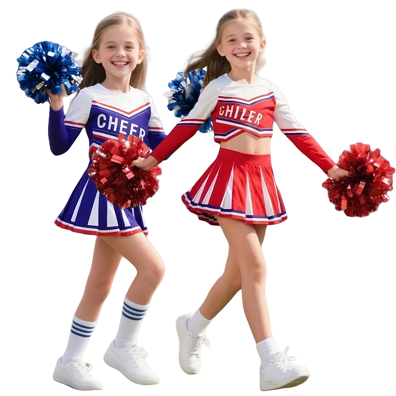 Girls Cheerleader Costume Bask - огляд і ціна Cheerleading Pom Pom