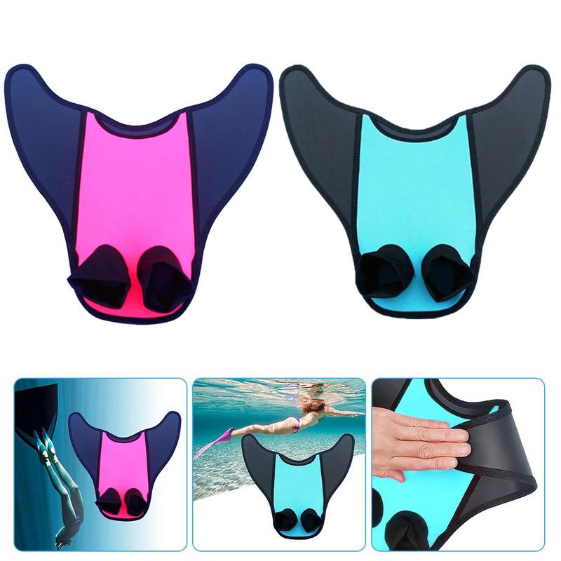 Swimming Training Double-foot  - огляд і ціна Swim Fin Short Blade