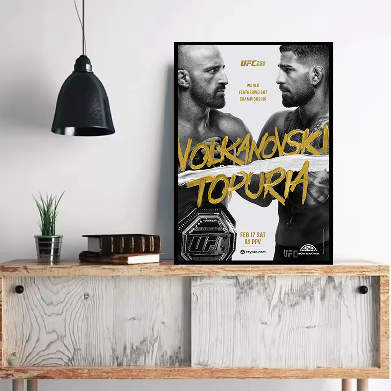 Championship Title Fight Poste - огляд і ціна Sports Equipment Poster