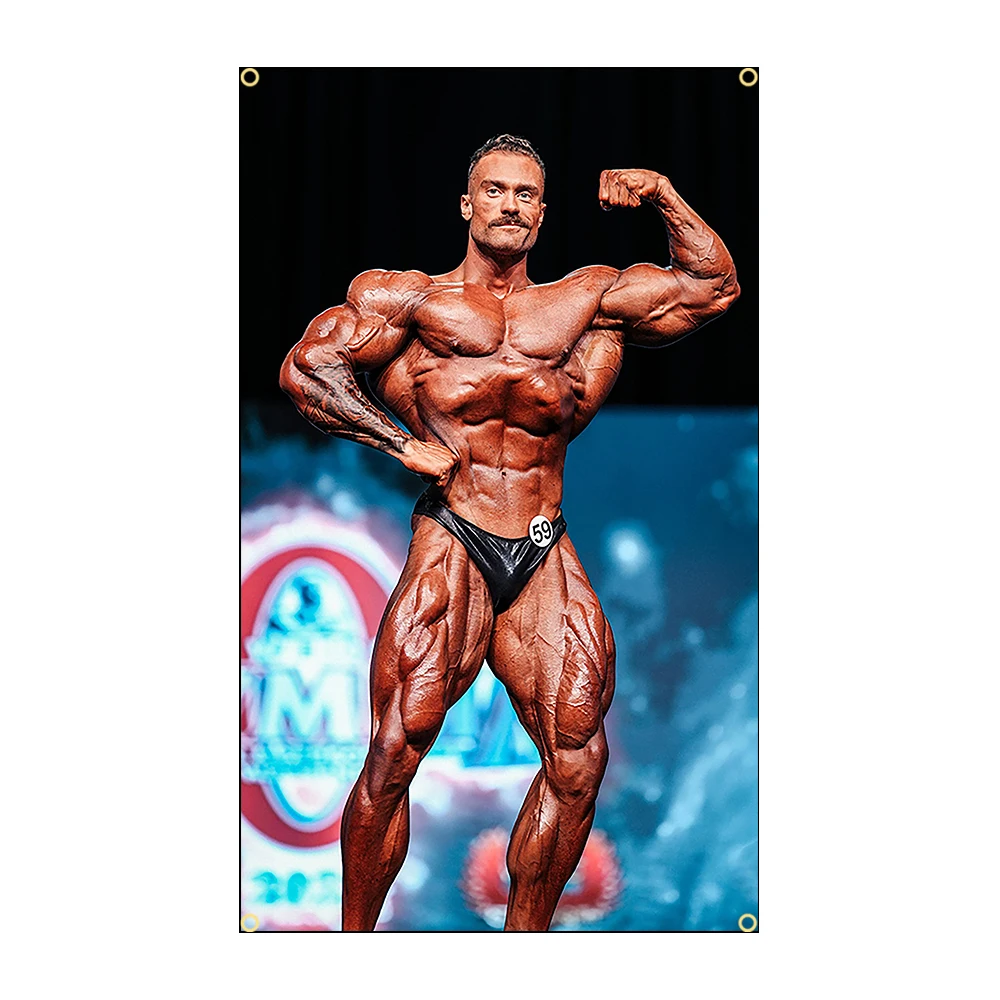 90X150CM Bodybuilding GYM Flag - огляд і ціна Sports Equipment Poster