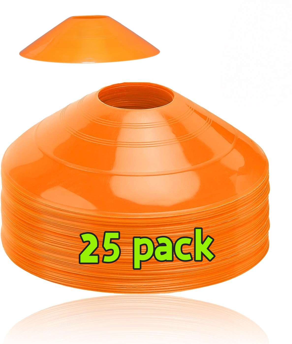 25 Pack football cone plate  f - огляд і ціна Sports Equipment Football