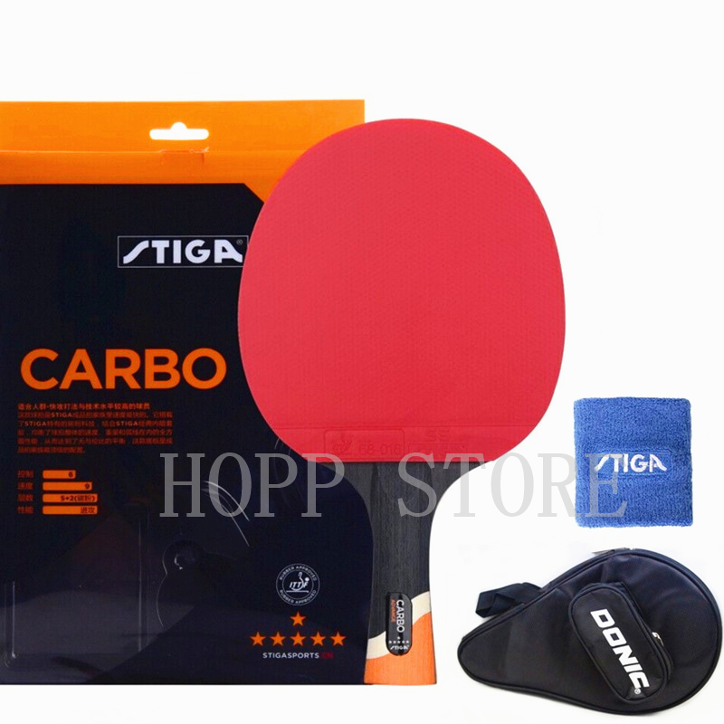 STIGA 6 Star Racket Offensive  - огляд і ціна Badminton Racket Carbon